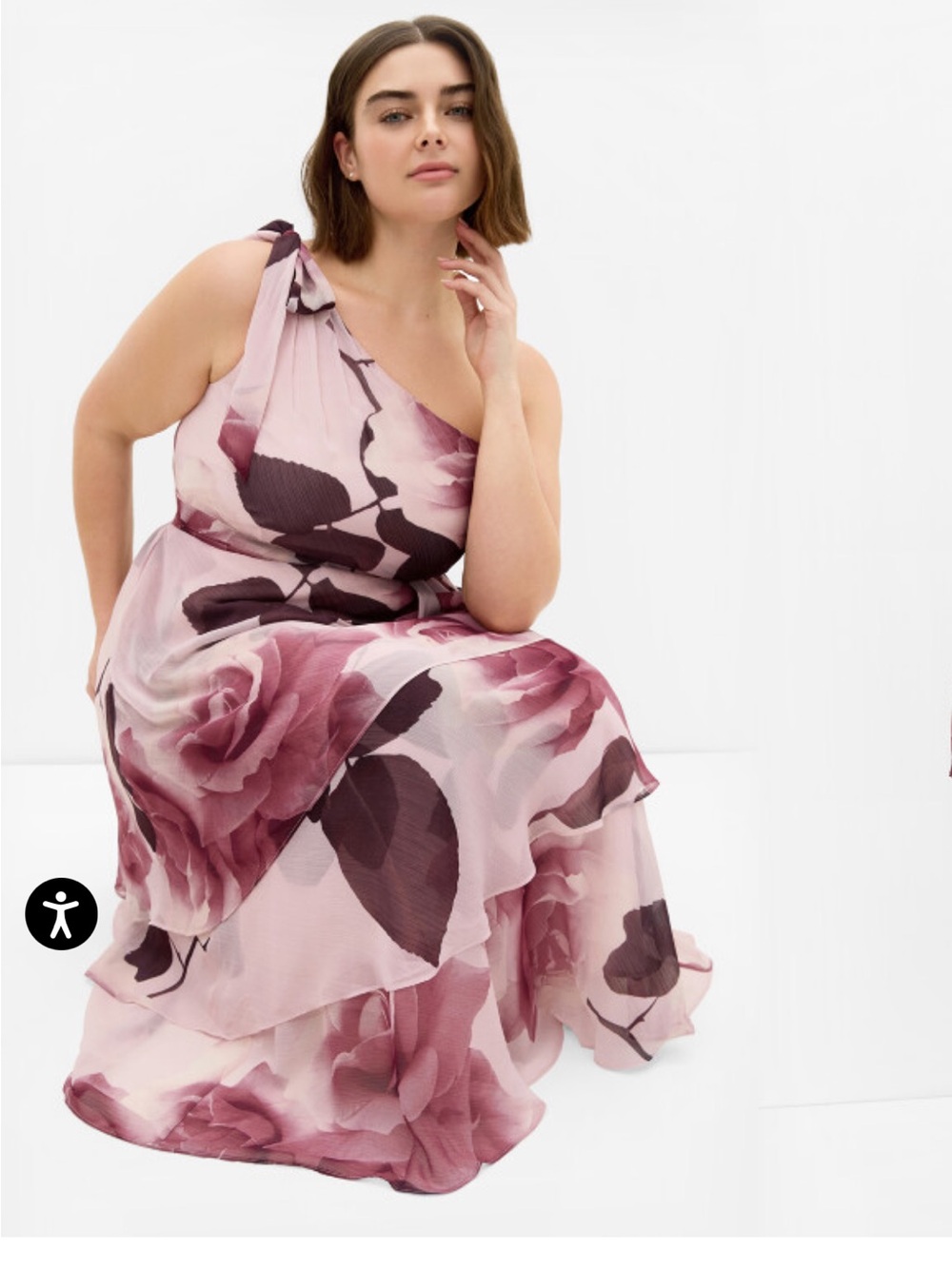 City Chic Floral Dress - Picture 2 of 6